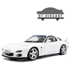 SOLIDO 1999 MAZDA RX-7 RX7 TYPE RS ( FD3S ) 1/18 DIECAST CAR WHITE S1810607