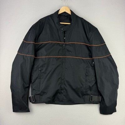 Buffalo Outdoors Road Wear Jacket Mens XXL Black Biker Motorcycle