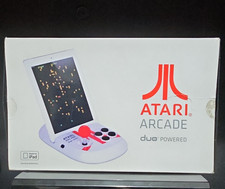 Atari Arcade Duo Powered Joystick Controller for Apple iPad - White/Red/Black