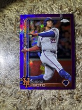 2025 Topps Chrome Logofractor Edition - Juan Soto #200 Purple Refractor /250