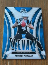 2025 Panini Mosaic Tetairoa McMillan elevate football card