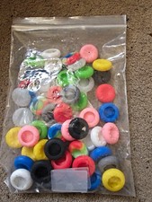Multicolour Silicone Non-Slip Thumbstick Grip Caps