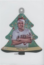 2022 Topps Holiday Mega Box Oversized Ornaments Die-Cuts Mike Trout #WHO-MT 3h7