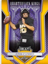 2023 Leaf Draft GOLD Football Trading Cards Pick From List Base - Auto H