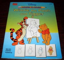 Winnie the Pooh and Tigger: Disney Learn to Draw Disney - Paperback - Very Good
