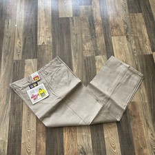 Ben Davis Gorilla Cut Light Brown Work Pants Made In USA 40 x 32 Vintage 90s