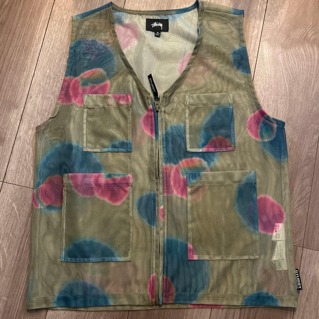 STUSSY Colorful Dot Vest, polyester Size M | eBay