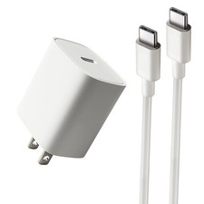 20W VR Fast Charger for Meta Quest 3S/3/2/1 Pico 4/4 Pro - 6.6Ft Type-C Cabl...