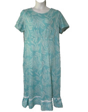 Mennonite Cape Dress Handmade Modest Bust 52" Waist 46" Length 54" Light Blue