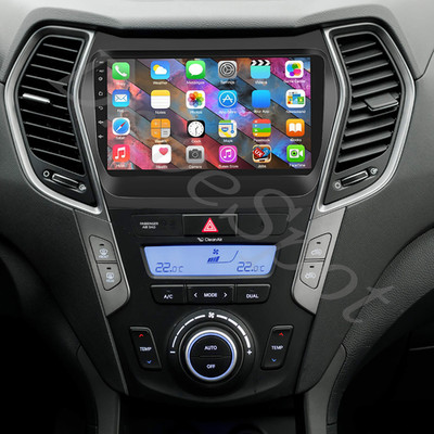 Carplay Radio GPS Stereo GPS Navi WIFI For Hyundai Santa Fe Sport IX45 2013-2018