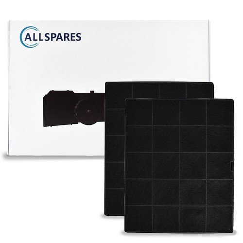 Filtro al carbone AllSpares (2 pz.) per cappe aspiranti adatto per AEG Zanussi E 8720094255767