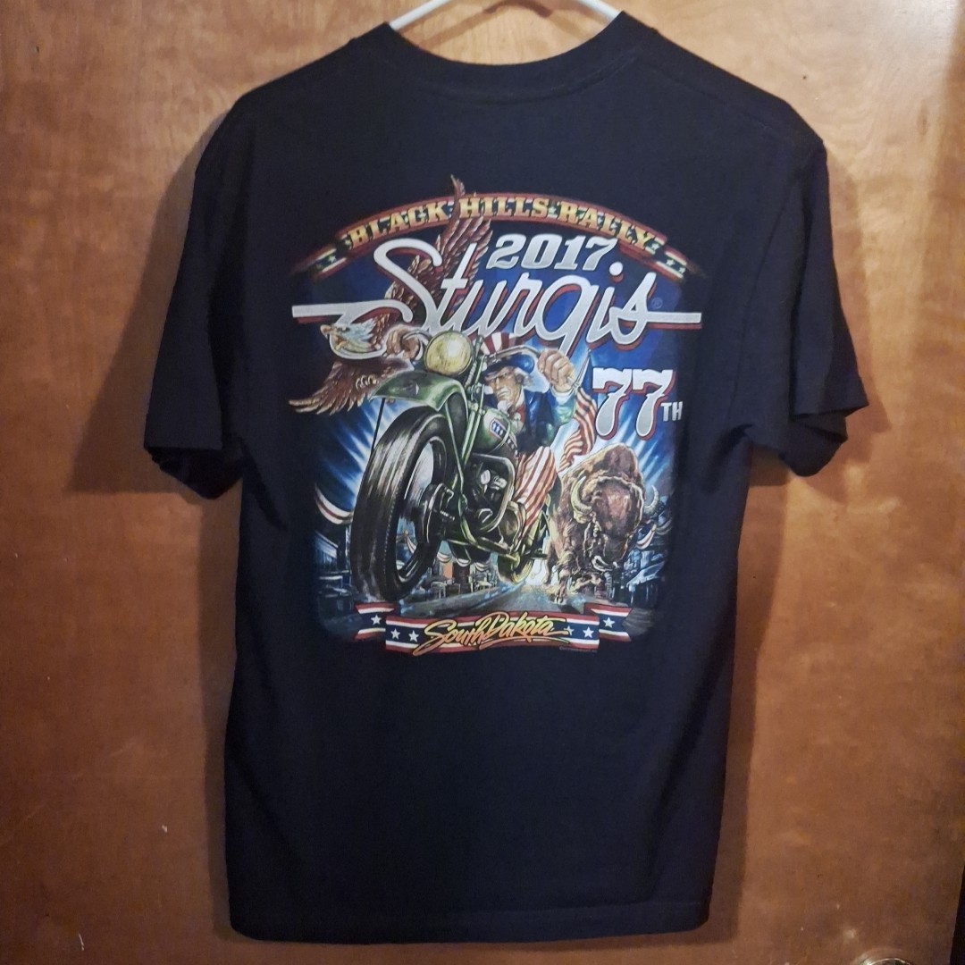 77th Sturgis 2017 Black Hills Rally South Dakota T-shirt