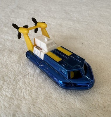 Transformers SEASPRAY G1 Hovercraft Metallic Blue Complete 1984