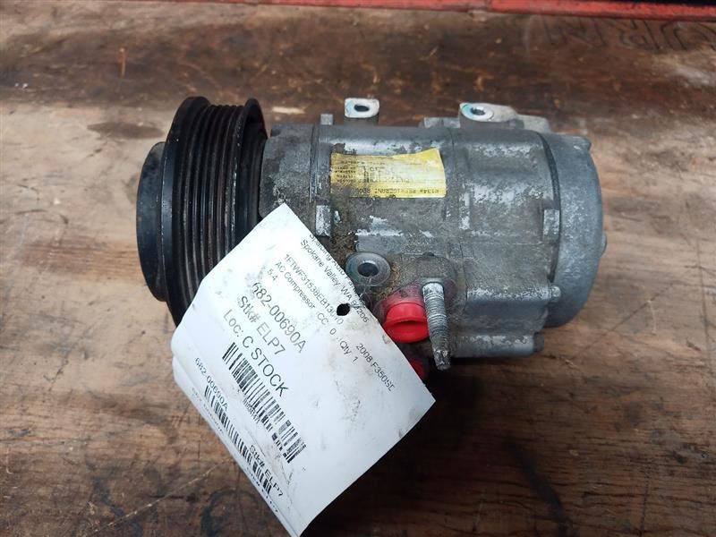 2008 Ford F350SD 5.4L AC Compressor & Clutch Assembly 10341471