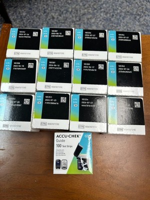 Accu-Chek Guide 100 Test Strips 1300 Total Strips