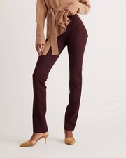 NWT Quince Ultra-Stretch Ponte Straight Leg Pants Size XS