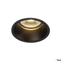 Schwarz Matt Moderne Einbauleuchte Downlight Lampe 1X50W/Gu10 IP20 11,5 [Cm]