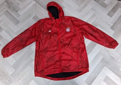 FC Bayern München Merchandise Bayern München rot leichte Jacke mit Kapuze XL