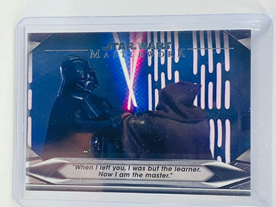 2021 Topps Star Wars Masterwork insert WDS Welcome to the Dark Side WDS-2O