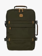 Bric's X Travel Backpack with Laptop Compartment - 21L - Olive (Stain/Holes)