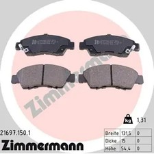 Bremsbeläge 21697.150.1 ZIMMERMANN für HONDA CIVIC V Hatchback CIVIC V Coupe