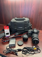 Canon EOS 50D Camera Package with case, 18-135 mm telephoto and EF 50 mm lenses