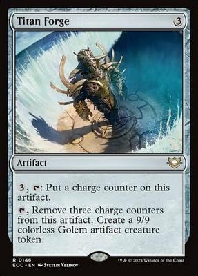 x1 Titan Forge R MTG Commander: Edge of Eternities M/NM, English