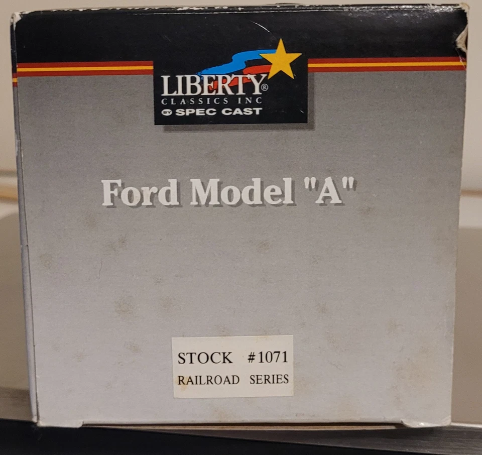 Departamento mecánico Liberty Ford Modelo A Railroad Series Rock Island Bank nunca abierto Foto 4 de 4
