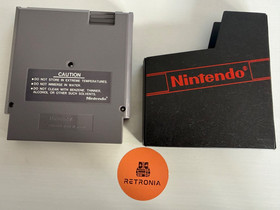 Rad Racer Nintendo Nes Game Cart Mattel GBR Version With Sleeve Cleaned & Tested