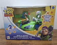 Buzz And Woody RC Auto 40mhz Toy Story Radio Controlled IMC Neu Und Versiegelt Selten