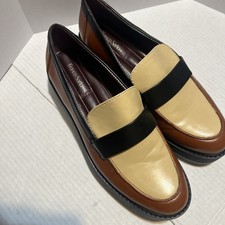 Franco Sarto L Harper Slip On Loafers Multi Colored Sz 10