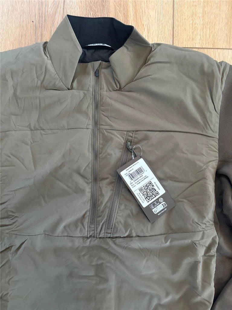 Arc'teryx LEAF NAGA AR Pullover Jacket Croc Green XXL Men Military Spec - product detail image 2