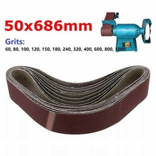 1pc Sanding Belt Electro-static Fabric Flash Removal Non-ferrous Metals