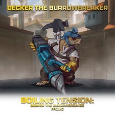 Decker The Burrowbreaker Heroscape Age Of Annihilation Promo Unpainted