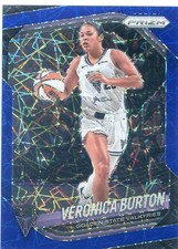 2025 Panini Prizm WNBA VERONICA BURTON #70 BLUE VELOCITY PRIZM VALKYRIES