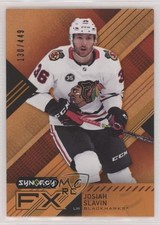 2021-22 Upper Deck Synergy FX Rookies Orange 130/449 Josiah Slavin #FXR-SL 01ks