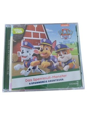 Paw Patrol Hörspiel CD Das Sperrmüll-Monster 4 Abenteuer ab 4 Jahre LEONINE KIDS