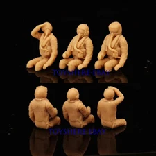 TOY 1/72 1/48 Set of Modern NATO US Air Force Pilots Commanders