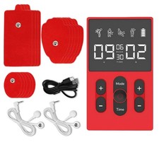 12Modes TENS EMS Unit Compact Muscle Stimulator for Pain Relief, Rechargeable...