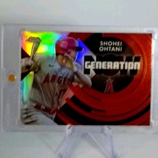 Shohei Ohtani #GNC-5 REFACTOR 2022 Topps Chrome Update Generation Now