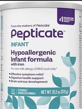 8 Cans Pepticate Hypoallergenic Infant Formula Powder 13.2 oz Can EXP 09 /2026 