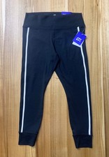 JoyLab Junior Black Activewear High-Rise Moisture-Wicking Leggings Size Large