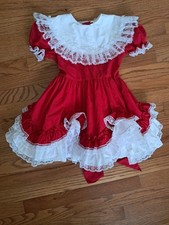 Vestido Lid'l Dolly's Niñas Talla 6 Rojo…