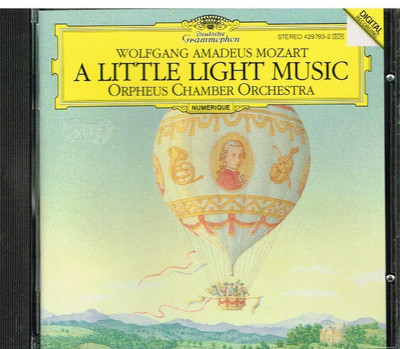 Mozart: A Little Light Music Orpheus Chamber Orchestra - CD Deutsche Grammophon