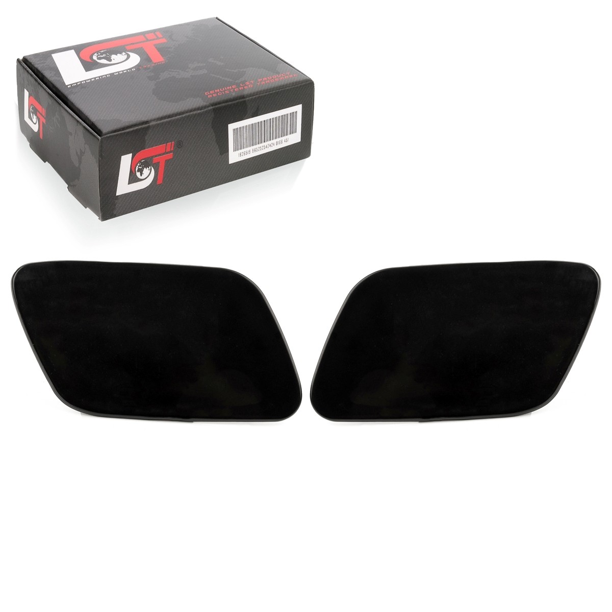2X Headlight Cleaning Cover Left Right For AUDI A4 Cabrio 8H B7 RS4