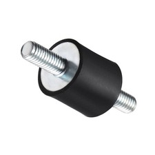 8 pcs 15 x 15mm Rubber Mounts Vibration Isolators