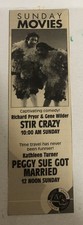 Stir Crazy Movie Vtg Print Ad Richard Pryor Gene Wilder TPA19