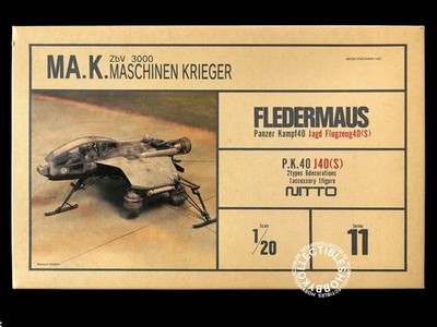 Ma.K Nitto SF3D Vintage 1/20 Fledermaus P.K.40/J40S Maschinen Krieger Series #11