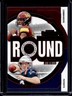 2024 Panini Contenders Drake Maye Jayden Daniels Round Numbers Red Rookie RC #1