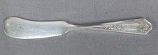 Watson Queen Louise Pattern Sterling Silver Monogrammed Butter Spreader C. 1912